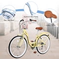 thumbnail image 4 of TSKER 7 Speed, Steel Frame, Multiple Colors 26 Inch Ladies bicycle, 4 of 6