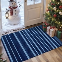 2x3 Entryway Rug Bathroom Rugs for Front Door Bedroom Kitchen, Washable Vintage Print Carpet, Floor Mat with Non Slip Backing