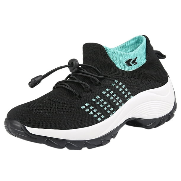 Mocasines casuales para mujer, zapatillas deportivas transpirables para suministros al aire libre (41 verde) Ehuebsd Para Estrenar