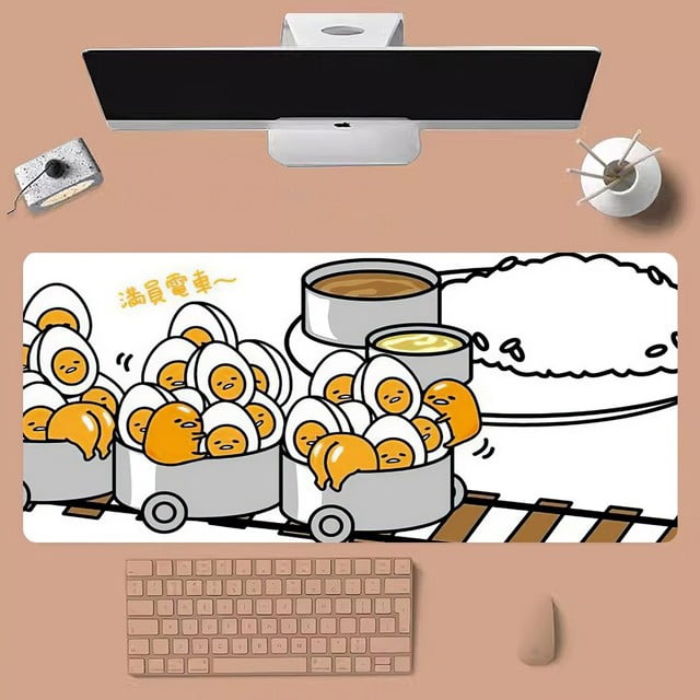 Sanrio Gudetama Mousepad Large Gaming Compute Gamer PC Keyboard Mouse Mat QZX