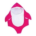 thumbnail image 1 of Vogacara Traje de cosplay Cómodo disfraz de tiburón para niños para representaciones teatrales para niños pequeños Juguetes Educativos Rosa 100 cm, 1 of 1