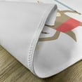 thumbnail image 5 of Ambesonne Cat Place Mats Set of 4, Samurai Figh Kitty Ninja, Standard Size, Red Brown, 5 of 6