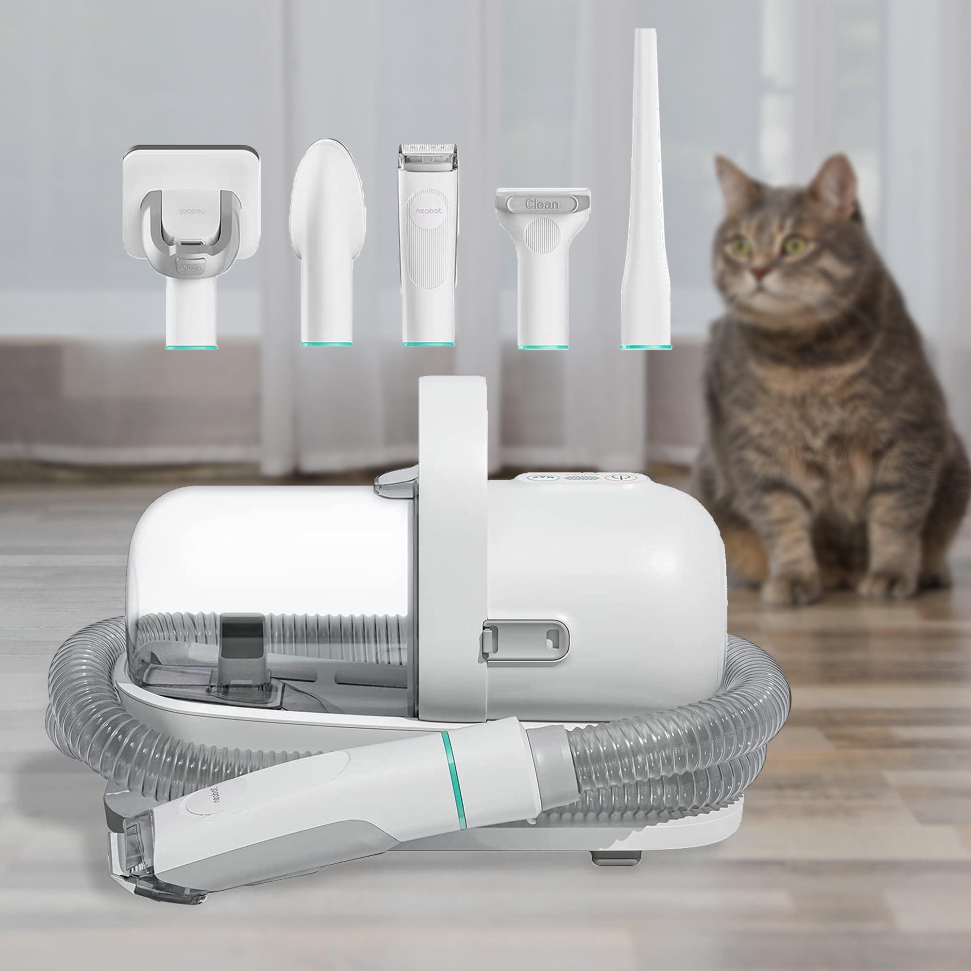Neabot P1 PRO Professional Pet Grooming Vacuum Kit 9000Pa Pet Hair