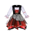 thumbnail image 6 of Halloween Pirate Costume Set for Women Adult Hollow Out Backless Design Knitted Fabric Performance Suit for Holiday Party Stage Cosplay, 6 of 7