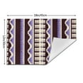 thumbnail image 3 of XMXY Woven Placemats Set of 6 PCS, Abstract Art Deco Table Mats Washable Heat Resistant Placemats, 3 of 6