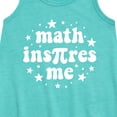 thumbnail image 2 of Instant Message - Math Inspires Me - Toddler and Youth Girls A-line Dress, 2 of 5