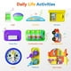 thumbnail image 4 of Innosky Juguete Montessori para niños pequeños Tablero ocupado para niños de 1 a 2 años Regalo para niñas Juguete para bebés de 12 a 18 meses Juguetes educativos de aprendizaje musical para 1 año 1er, 4 of 7