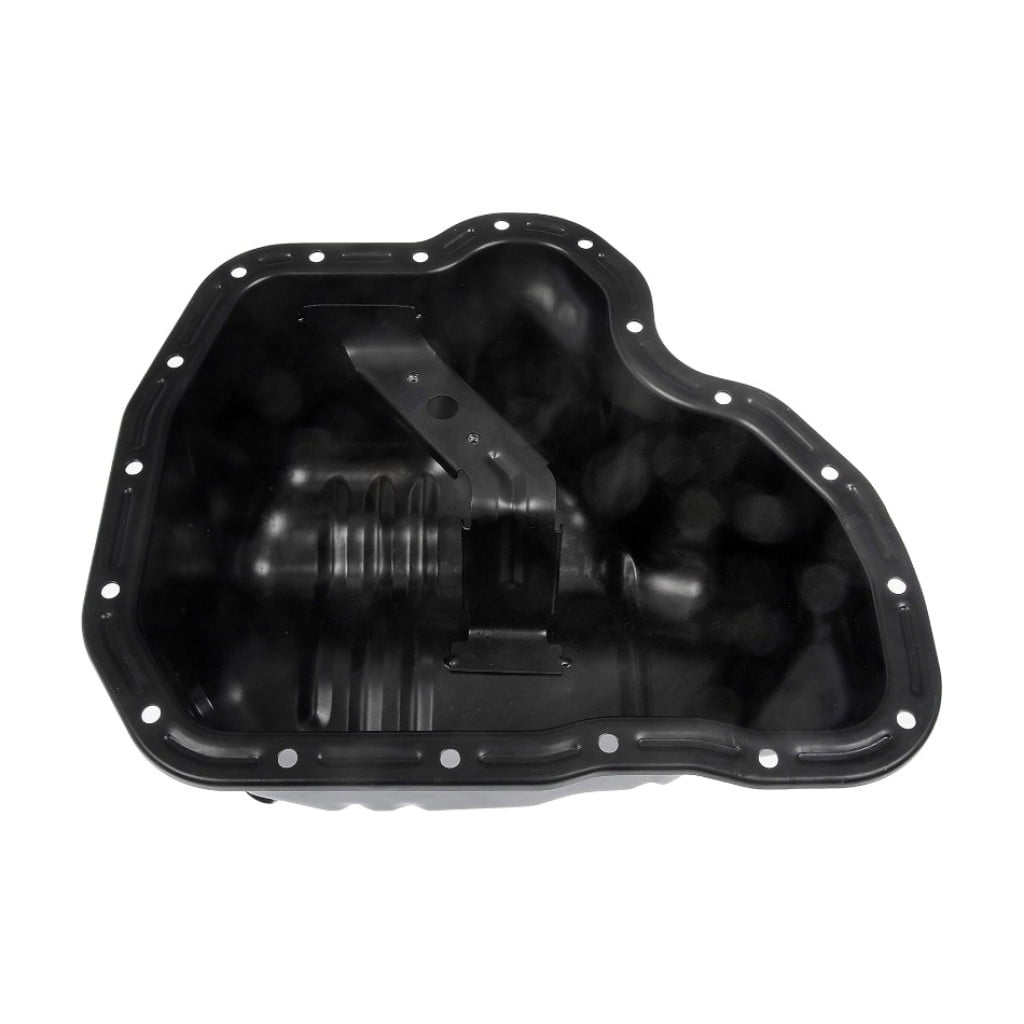 KarParts360 For Chevy Express 4500/3500/2500 2010-2016 Engine Oil Pan | Steel Material | Black | Rear Sump Location | 10 qt Capacity | 9/16x18 Drain Thread Size | 5.5 Inches Maximum Depth | 12627247