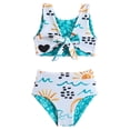 thumbnail image 1 of Swimsuit Girls Two Piece Bikini Sets Kids Bathing Suits Girls Swimwear Summer 2-3 Years, 1 of 8