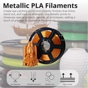 MakerBot 375-0083A Metallic Color Series 1.75mm PLA Filament for Sketch and Sketch Large Printers (Sunset Copper, 2.2 Lb)
