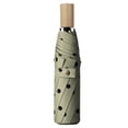 thumbnail image 2 of Opolski Fashion Dots Print Folding Waterproof Windproof Sun Protection Umbrella Parasol,Khaki, 2 of 8
