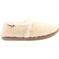 thumbnail image 3 of Minnetonka Women's Faux Fur Dina Bootie Slippers for Women - Furry Winter Slip-on Shoes for Women, Cream, Small, 3 of 7