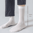 thumbnail image 2 of Sookeceks 6 Pairs Thin Modal Crew Socks for Men, Soft Breathable Lightweight Trouser Socks for Casual Size 7-11, 2 of 11