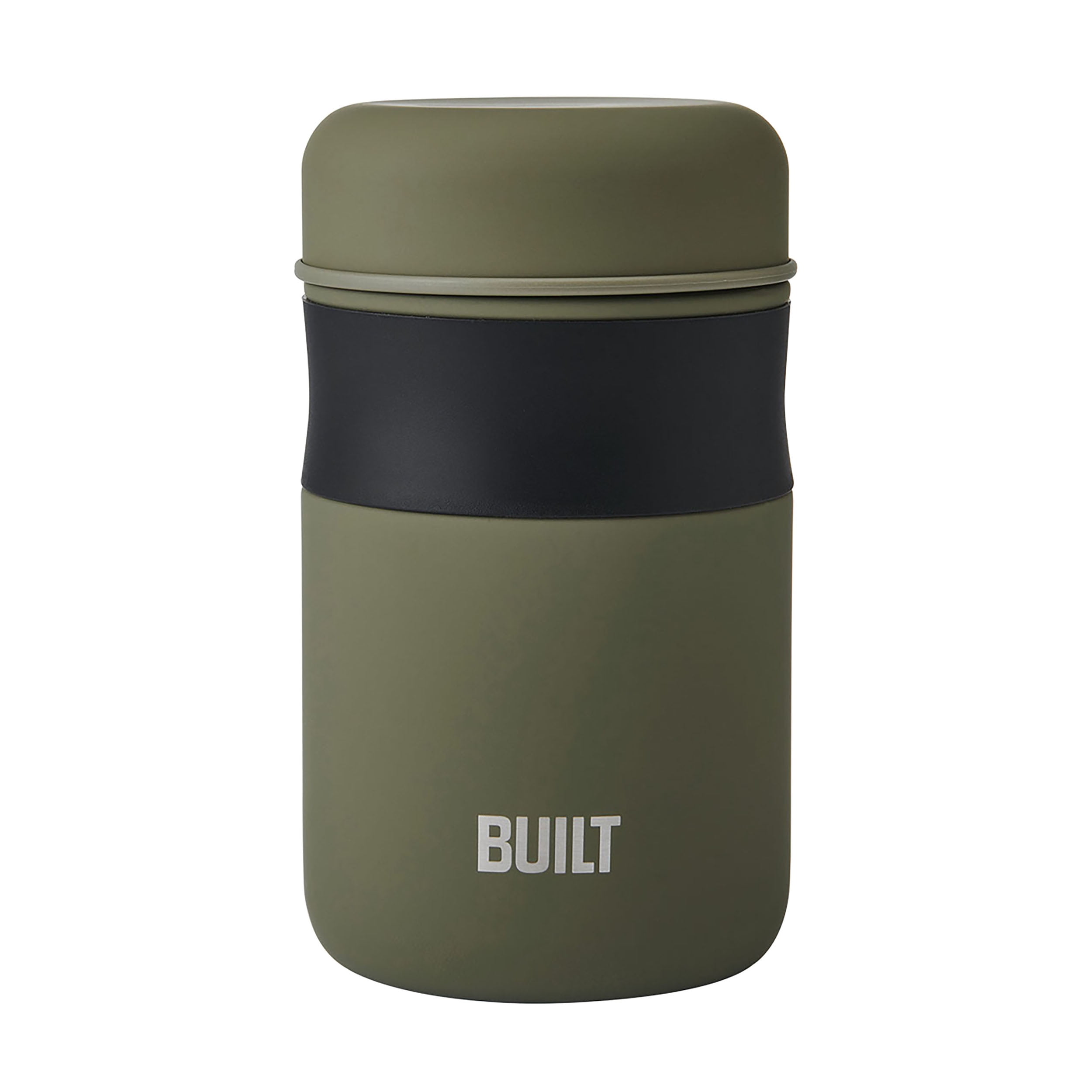 (2 pack) BUILT 16 oz Double-Wall Vacuum Insulated Food Jar, Sage Green