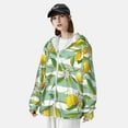 thumbnail image 5 of Fotbe Lemon Men's Women's UPF 50+ Sun Protection Jacket Hooded Cooling Shirt with Pockets Hiking Outdoor Performance-Large, 5 of 9