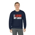 thumbnail image 6 of I love my Locs Unisex Sweatshirt S-3XL Natural Hair Dreadlocks Dreads, 6 of 9