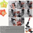 thumbnail image 5 of Five-Pointed Star Badge Machine Set Button Cutting Machine for 58*58mm Badge Making ,Easy to Use, 5 of 5