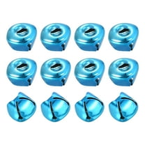 Jingle Bells, 3/4"(20mm) 12 Pack Small Bells for Crafts DIY Christmas, Blue