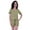 Olive Green, variant on Moomaya Printed Womens NightwearSet w/ Shorts Cotton Sleepwear 2 Pcs Nightdress