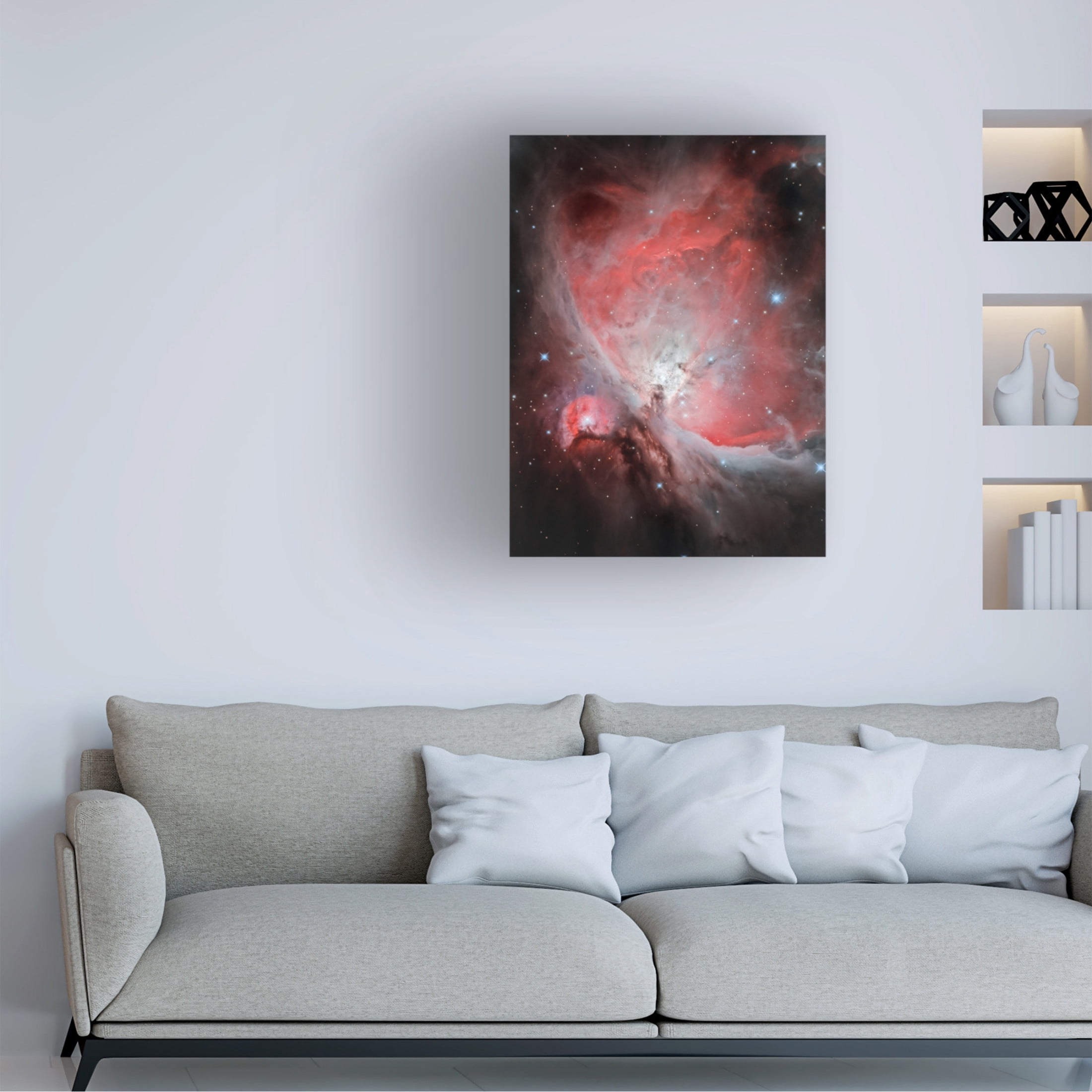 Trademark Fine Art Michael Kalika The Heart Of The Great Orion Nebula Canvas Wall Art