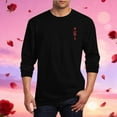 thumbnail image 1 of Amzcrzy - Sudadera Para Hombre, Estilo Casual, Con Estampado De Moda, Manga Larga Y Cuello Redondo, Color Negro, Talla M, 1 of 5