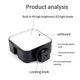 thumbnail image 2 of 49 LED 5W Mini LED Video Light Photography 6500K for Camera, 2 of 5