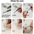 thumbnail image 6 of Acrylic Paint Pens for Rock Painting - Set of 12 Acrylic Markers - 0.7mm Tip with Extra Fine Point & Water-Based Ink - Ideal Paint Marker for Ceramic, Fabric, Porcelain, Wood, Canvas & DIY Mug Design, 6 of 7