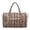 Aztec, variant on KUIFORTI Floral Black Cat Quilted Women's Large Tote Duffle Bag, Portable Soft Carry On Weekender Bag for Gym, Yoga, Travel, Work, Weekend Getaway Overnight Trips
