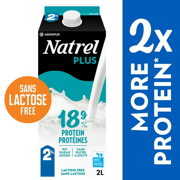 Produit laitier 2 % Natrel Plus 2 L