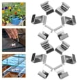 thumbnail image 3 of MOVTOTOP 25 Pcs Greenhouse Glazing Clips Strong Z Clips for Panel Fixing Supplies, 3 of 7