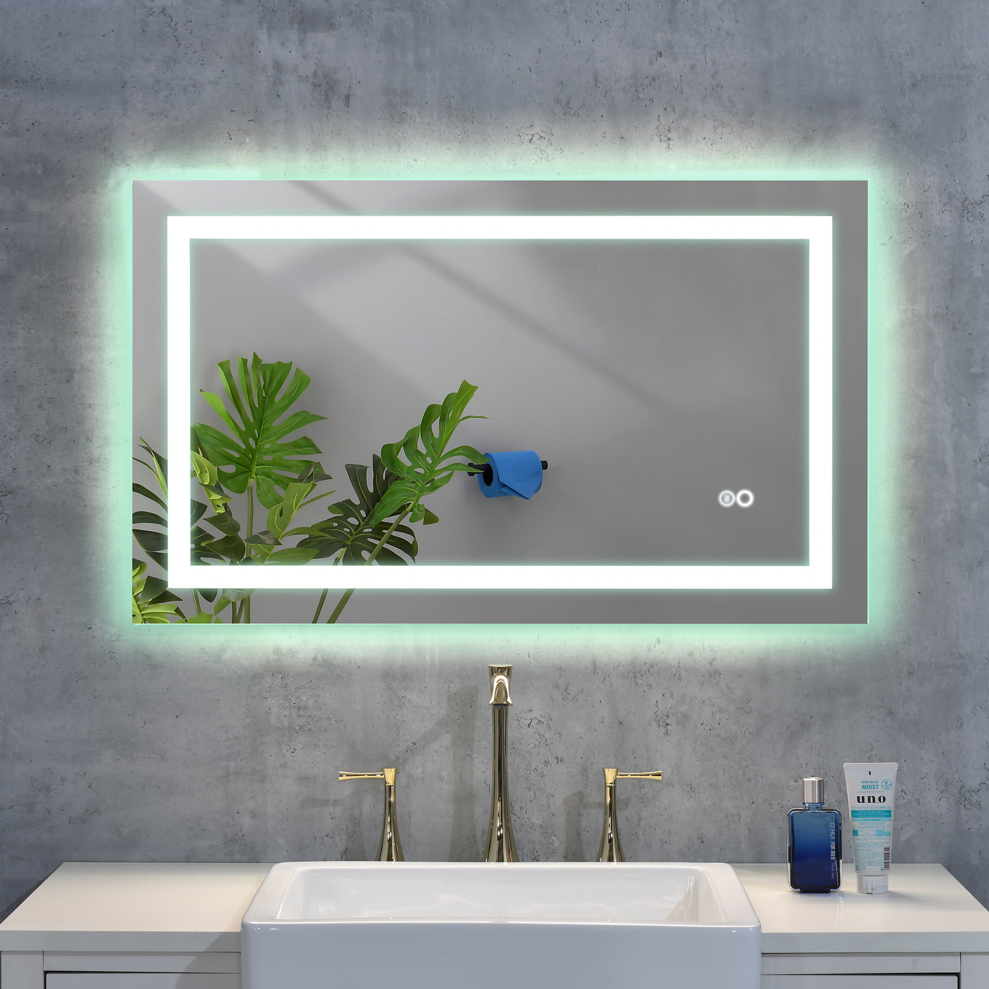 QHCS Mirror Light LED Mirror Light Bathroom Wall Lantern 10W 40cm Picture  Painting Lamp Ultra-Bright…See more QHCS Mirror Light LED Mirror Light