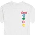 thumbnail image 3 of Marvel The Avengers - Logos - Adult Short Sleeve Graphic T-Shirt, 3 of 5
