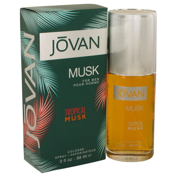 Jovan Tropical Musk 3 oz Eau de Cologne Spray Parfum