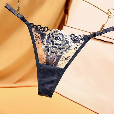

kpoplk Womens Panties Women s Underwear Soft Breathable Cotton Brief Ladies Panties(Blue)