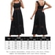 thumbnail image 2 of Vestido De Tirantes Sin Espalda Para Mujer Vestido largo de fiesta Casual Sexy Trendy Sexy Túnica Vestido Traje diario (Negro XL) Ygjytge para Mujer Negro T XL, 2 of 7
