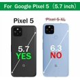 thumbnail image 4 of Value Pack ! for Google Pixel 5 5G Phone Case 360° Cover Clip Kickstand Holster Hybrid Shock Bumper, 4 of 4