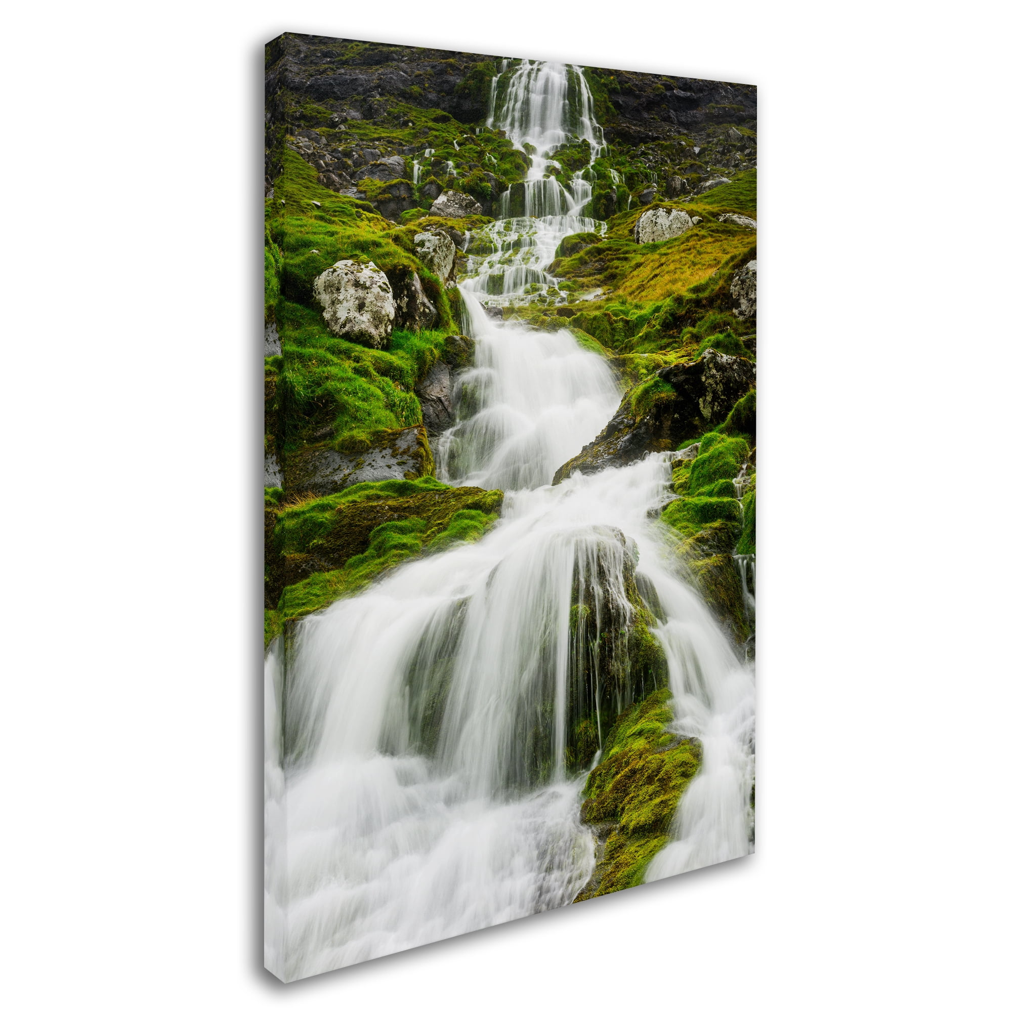 Trademark Fine Art 'Mountain is Dripping' Canvas Art by Philippe Sainte-Laudy