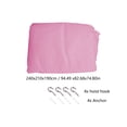 thumbnail image 3 of Deeceymbur Moustiquaire à Quatre Côtés pour Lit, Auvent Intérieur Extérieur, Protection en Maille de Polyester, Format Simple, Installation Facile, Rideau Respirant pour la Maison et les Voyages, 3 of 6