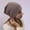 Khaki, variant on Winter Hats Beanie Knitted Double Layer Hot Drill To Keep Warm Neutral Loose Lightweight Hip Hop Soft Cotton Casual Elastic Wool Hat Skull Caps Hats for Women Grey One Size
