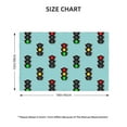 thumbnail image 4 of Placemats Set Of 4 / 6, Traffic Light Pattern Placemats For Dining Table Indoor/Outdoors Heat Resistant Washable Placemats 18" X 12", 4 of 8