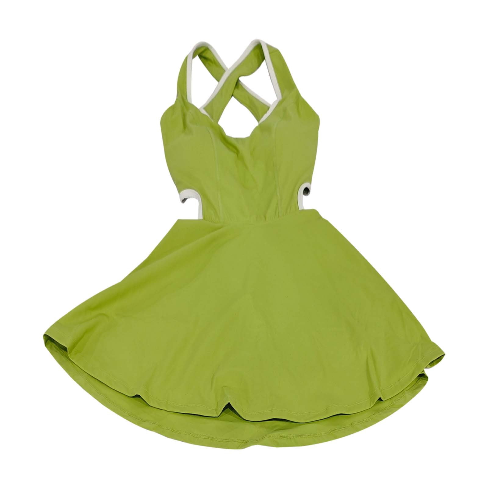 Tennis Dress Golf Dresses for Women Summer Hollow Out Loose Fit A Line Lightweight Workout Dress Athletic Dresses