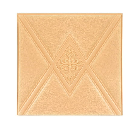 Global Flooring - Self Adhesive 3D Three Dimensional Wall Paste Imitation Ceramic Tile Wall Paste