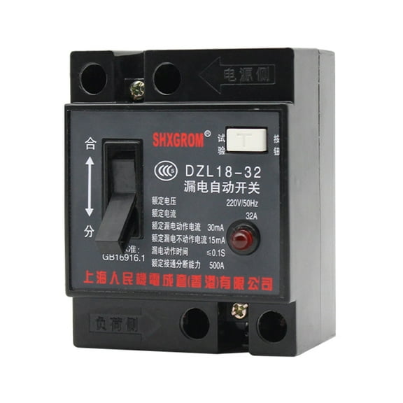 Miniature Circuit Breaker 220V 32A Current Circuit Breaker Leakage Protection