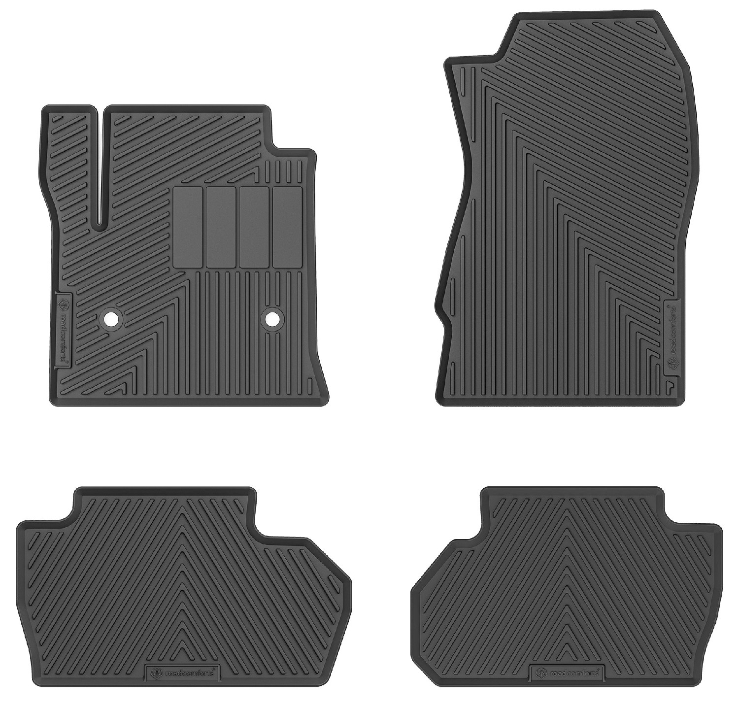 34164 Custom Fit AllWeather Floor Mats for 2018 Chevrolet