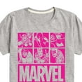 thumbnail image 3 of Marvel - Pink Character Valentine Characters - Toddler And Youth Short Sleeve Graphic T-Shirt, 3 of 5