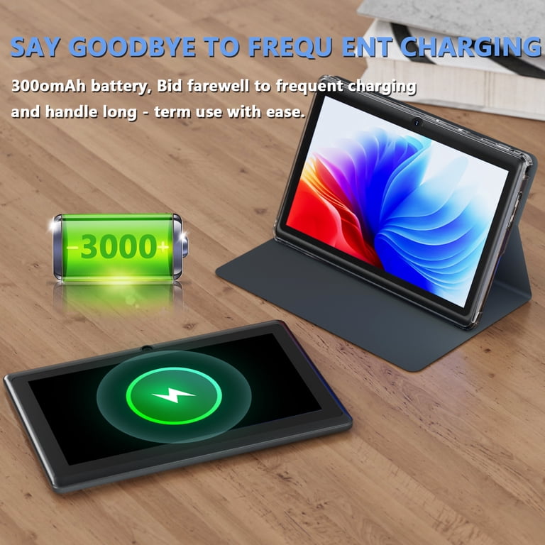 Android 14 Tablet 7 Inch with Case, 8GB (4+4 Expandable) RAM 32GB