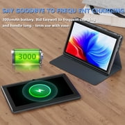 Android Tablet 7 inch, 4GB RAM 32 GB ROM 512GB Expand Tablets, 1.5Ghz Quad-Core Processor, 1024 x 600 IPS HD Screen, 2MP+5MP Dual Cameras, Bluetooth, WiFi, GMS Computer Tablet PC