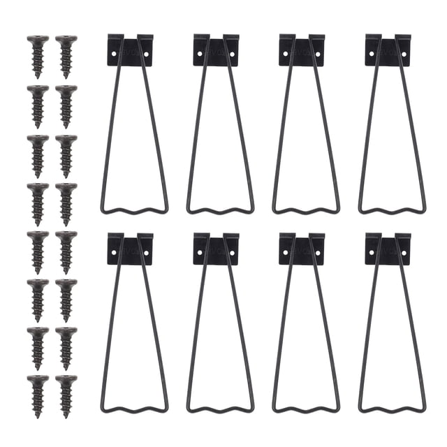 Phenofice 1 Set Desktop Photo Frame Stand Iron Support Triangular Stability Structure For Families Office Use