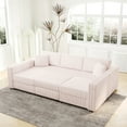 thumbnail image 4 of Soft Modular Sofa Made of Microfiber | For Bedroom and Living Room, Adaptable to Different Spaces, 4 of 6