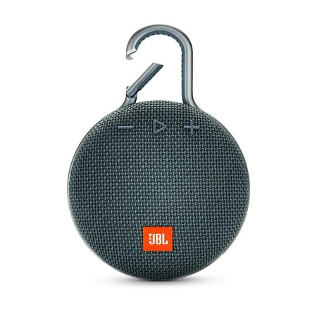 JBL Clip 3 Portable Bluetooth Speaker with Waterproof, Blue, JBLCLIP3BLU-B (Open Box)
